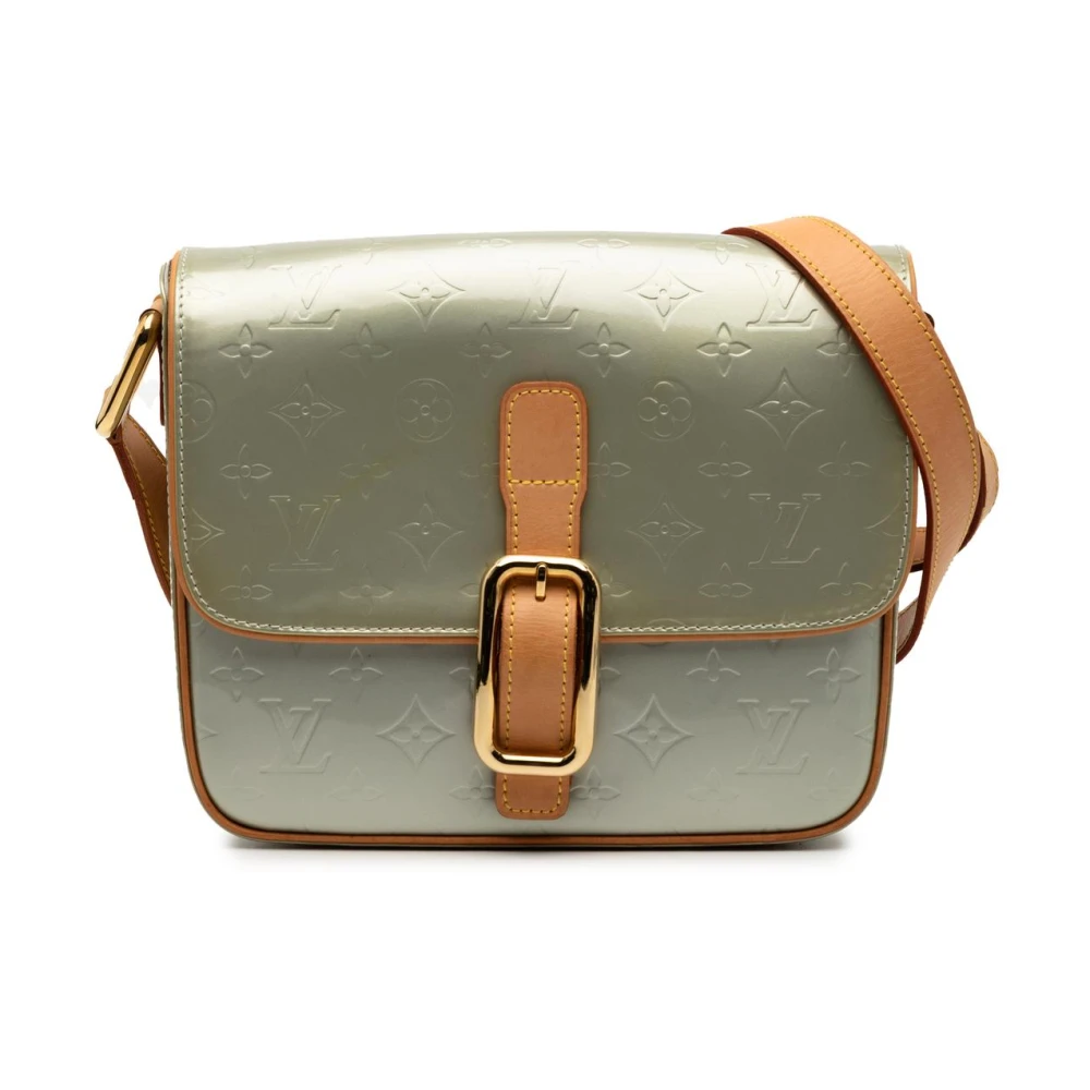Louis Vuitton Vintage Women's Gray Pre-Owned Satchel Bag