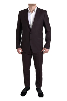 Maroon Martini Slim Fit Suit Set
