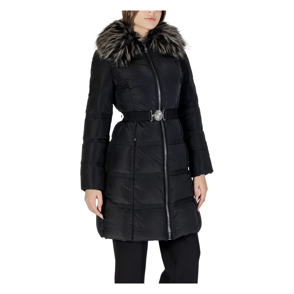 Guess Lange Ceintuurjas Herfst Winter Collectie Black Dames
