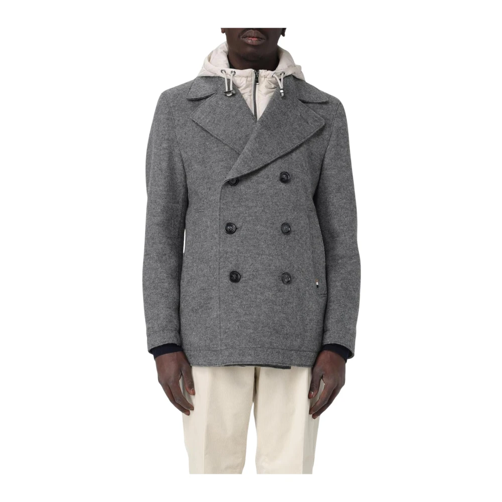 Coats > Double-Breasted Coats - - Hugo - Modalova