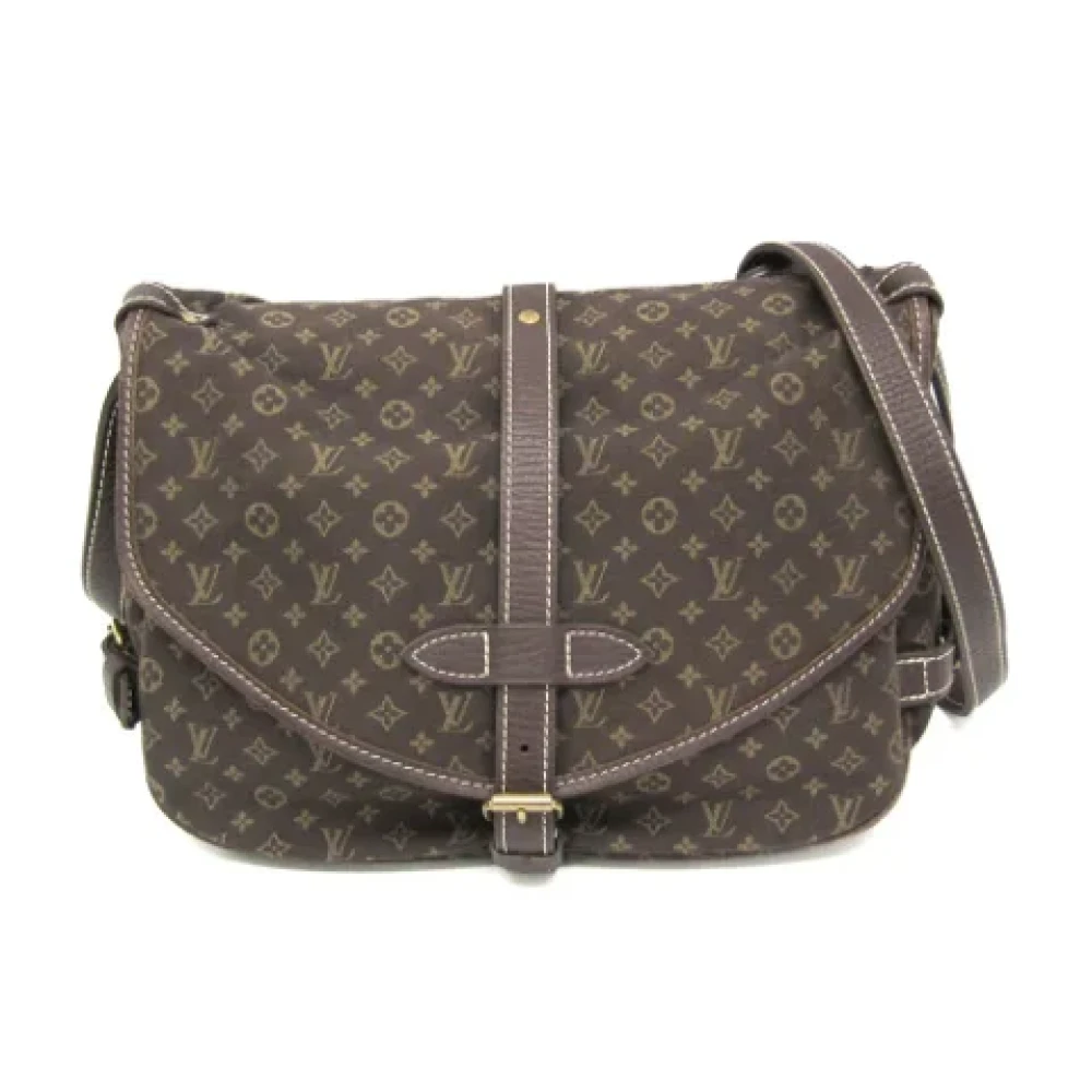 Louis Vuitton Vintage Pre-owned Canvas louis-vuitton-bags Brown Dames
