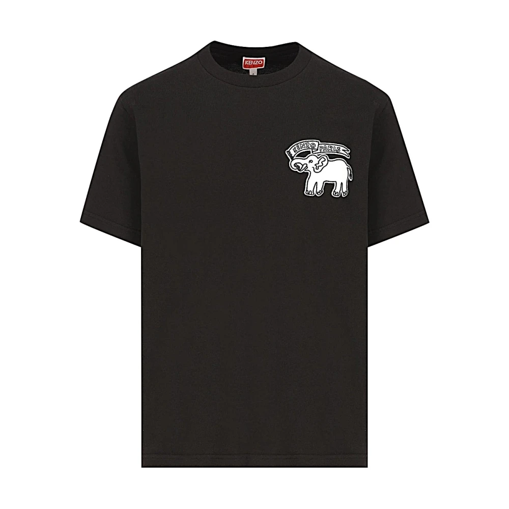 Kenzo Casual Katoenen T-Shirt voor Mannen Black Heren