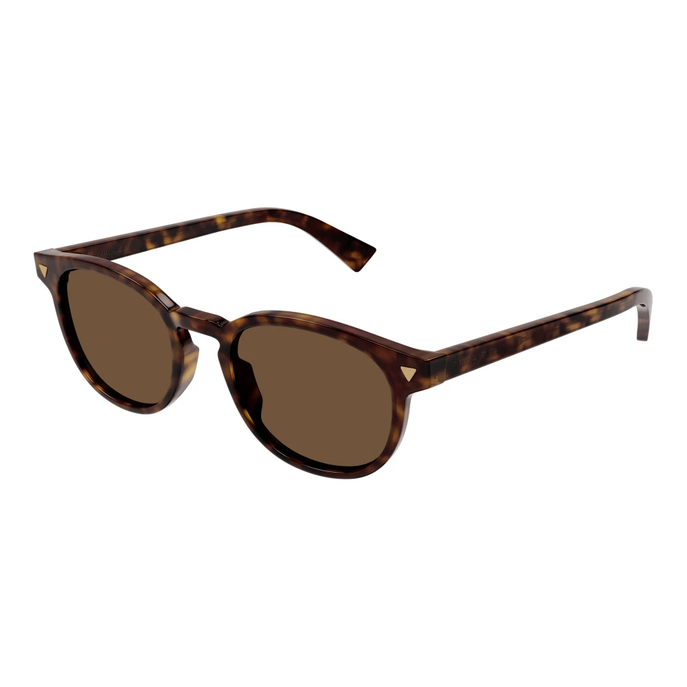 Bottega Veneta Men's Brown Sunglasses, 50 Mm, Stylish Sunglasses In Havana