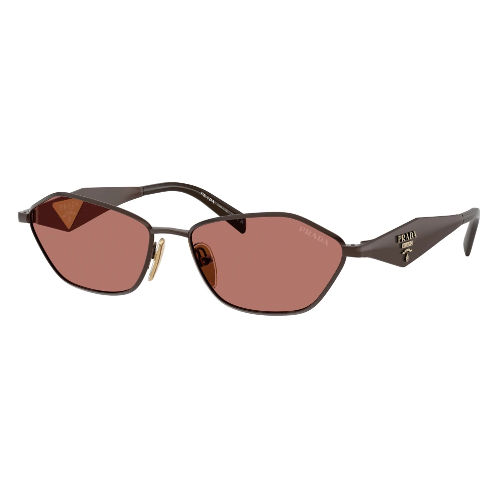 Prada Brown Sunglasses, Unisex, 57 Mm, Pr D50s Sunglasses