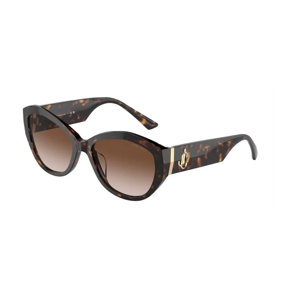 Jimmy Choo Unisex Brown Sunglasses With Gradient Lenses