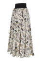jupe-large-en-coton-creme
