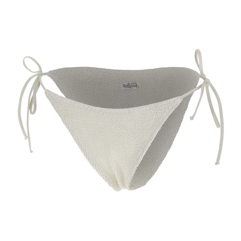 Mc2 Saint Barth Women's White Bikinis, S/M, Virgo Bikini Bottom