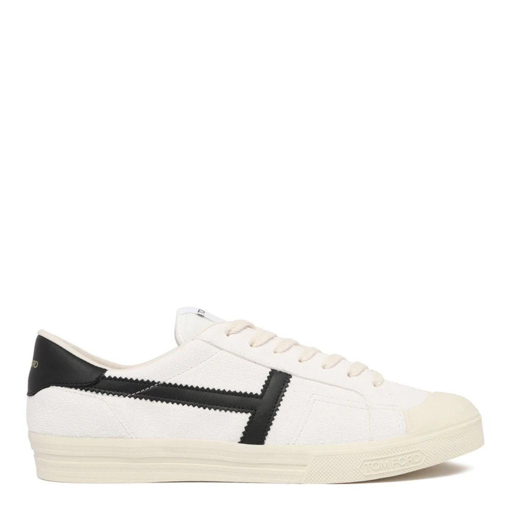 Tom Ford Witte Jarvis Sneakers Heren Schoenen