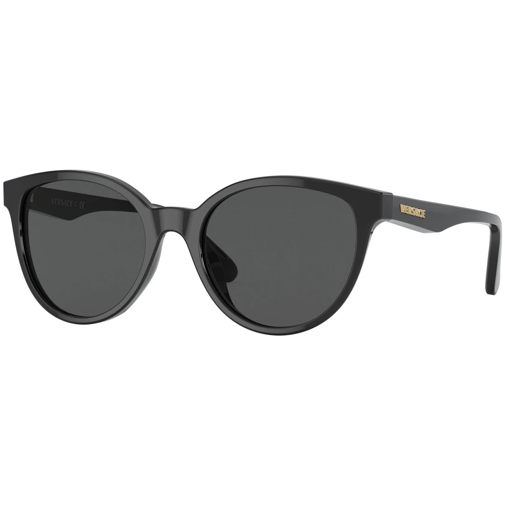 Versace Unisex Black Vk4427u Gb187 Sunglasses Medium