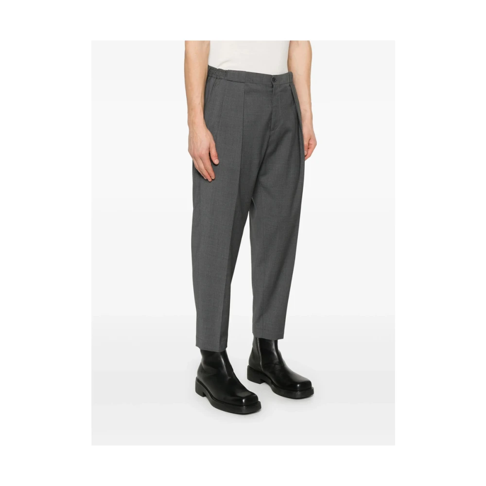 Briglia Antracietgrijze Casual Broek Gray Heren