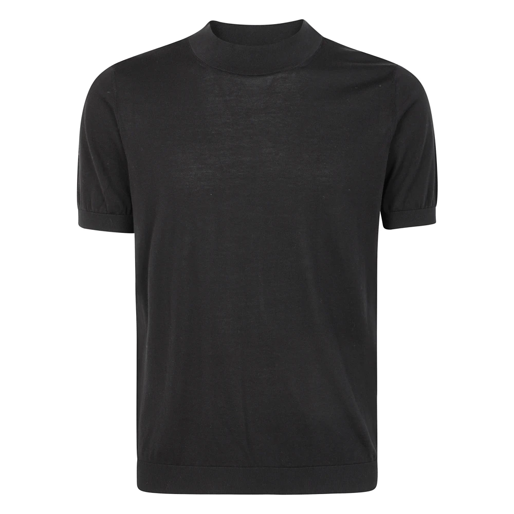 Drumohr - Tops > T-Shirts - Black - Drumohr - Modalova