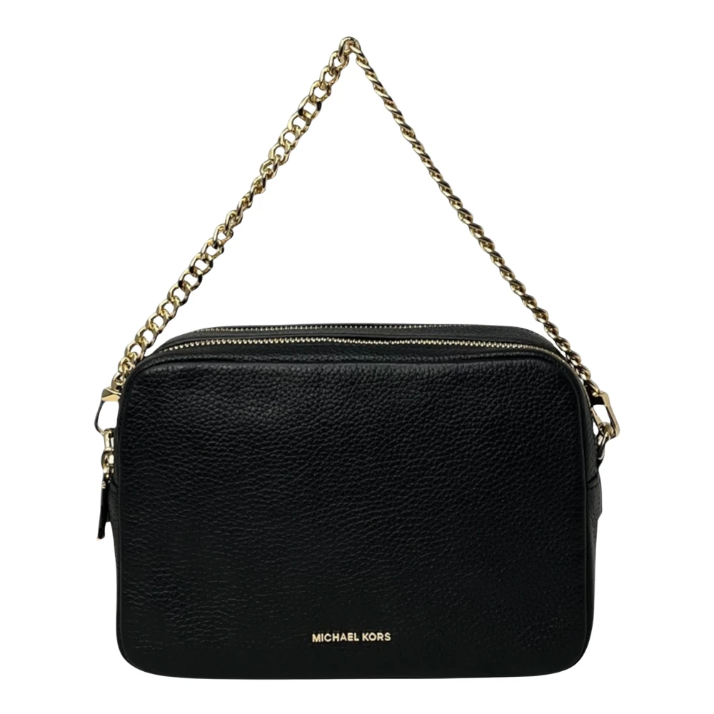 Michael Kors Camera Crossbody Schoudertas Black Dames