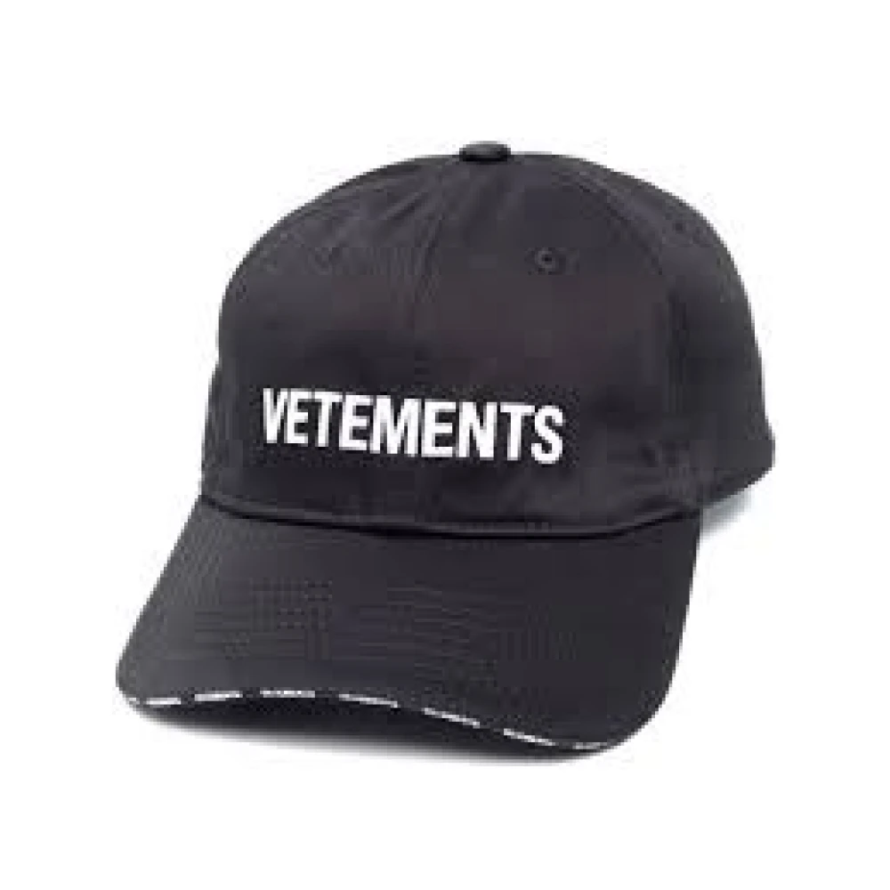 Vetements Stijlvolle HAT voor Mannen en Vrouwen Black Heren