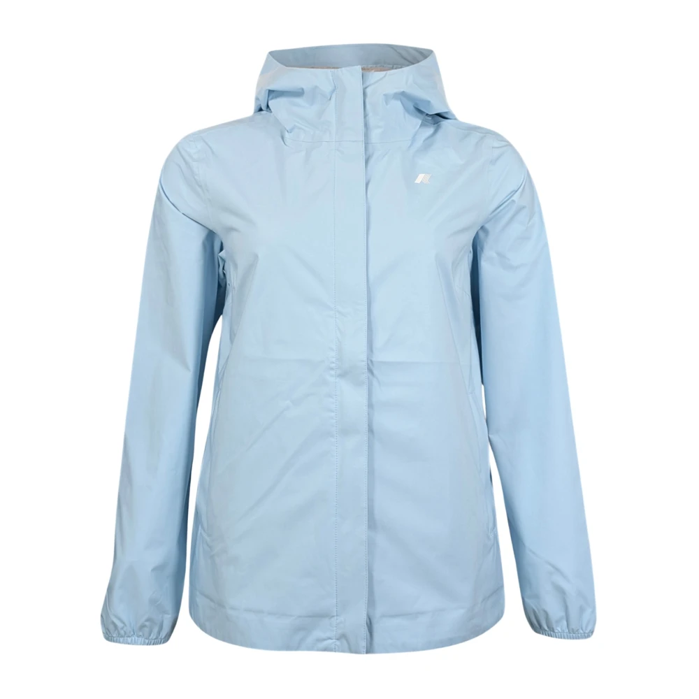 K-Way Femme Bleu Vestes, Taille: 42 Fr Marguerite Stretch Dot Jacket