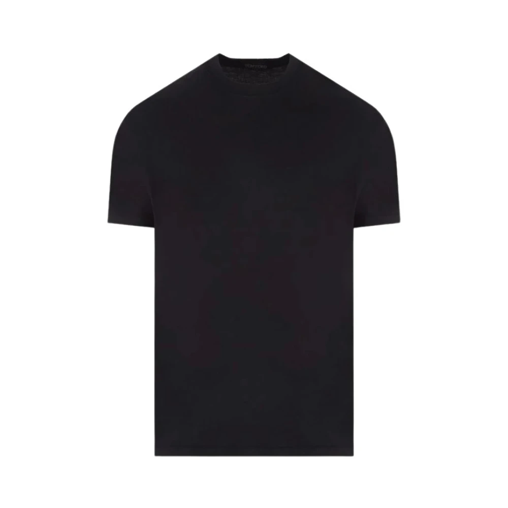 Tom Ford Zwarte T-shirts en Polos Black Heren