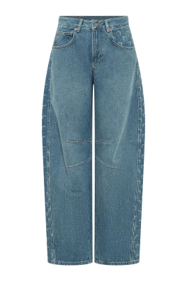 Moon Laser Baggy Jeans