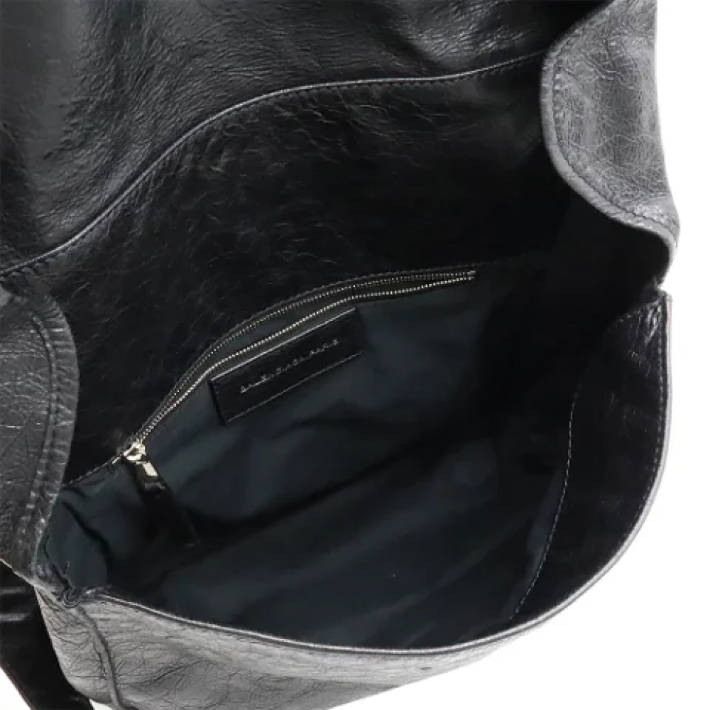 Balenciaga Vintage Pre-owned Leather shoulder-bags Black Dames