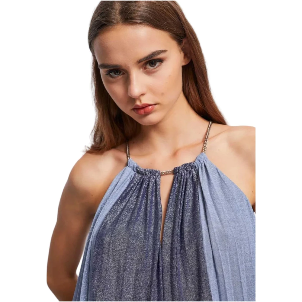 Gaudi Korte Jurk Blue Dames