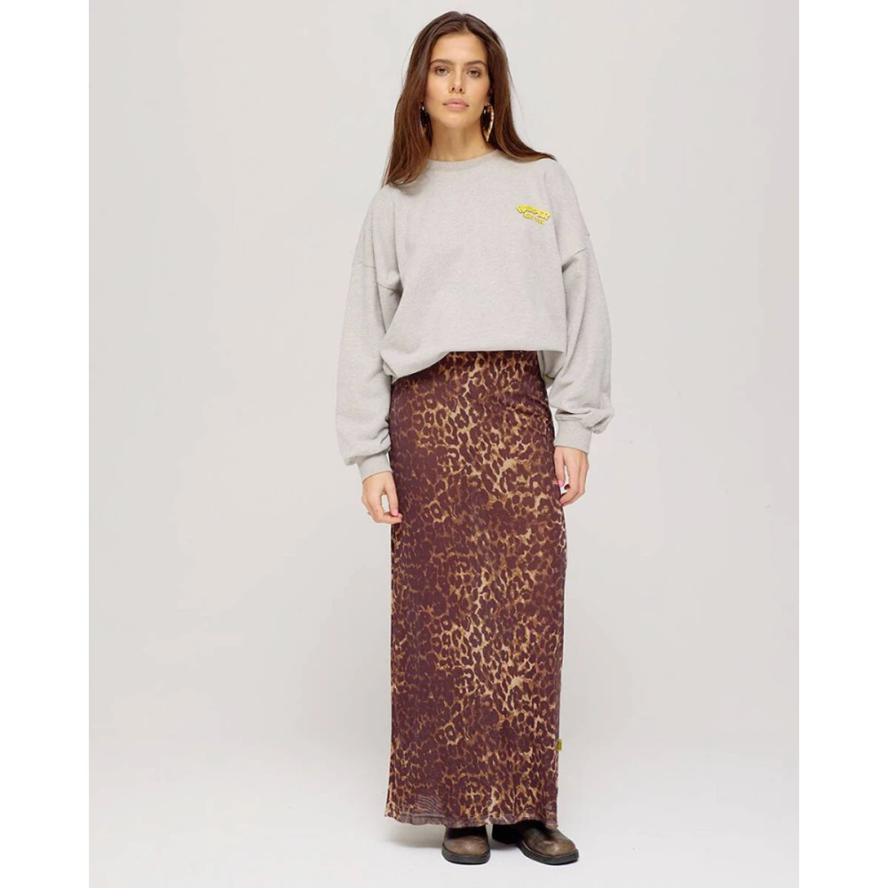 Harper & Yve Rollthedice Korte Mouw Pullover Gray Dames