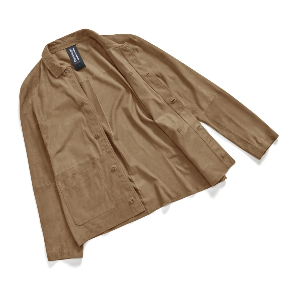 BomBoogie Kros Leren Jas Brown Heren