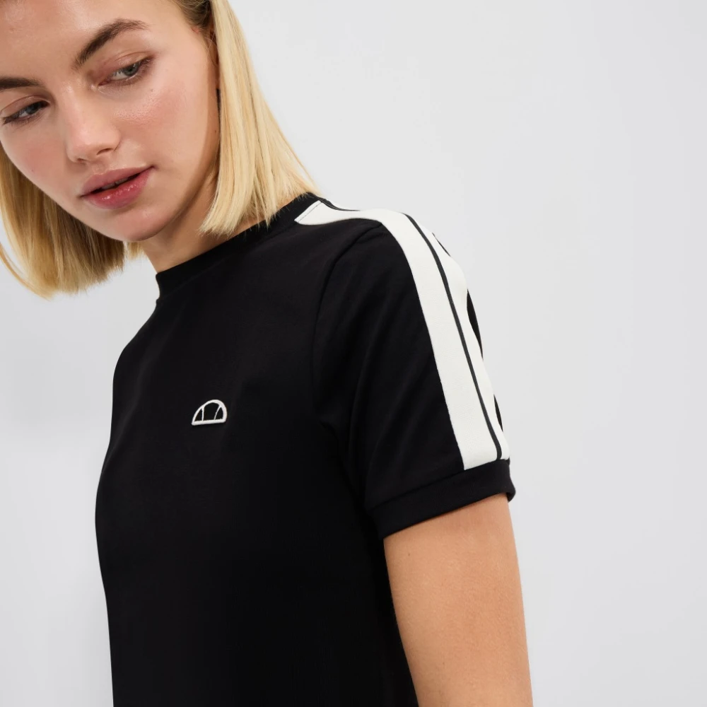 Ellesse Zecora Tee Shirt voor Mannen Black Dames