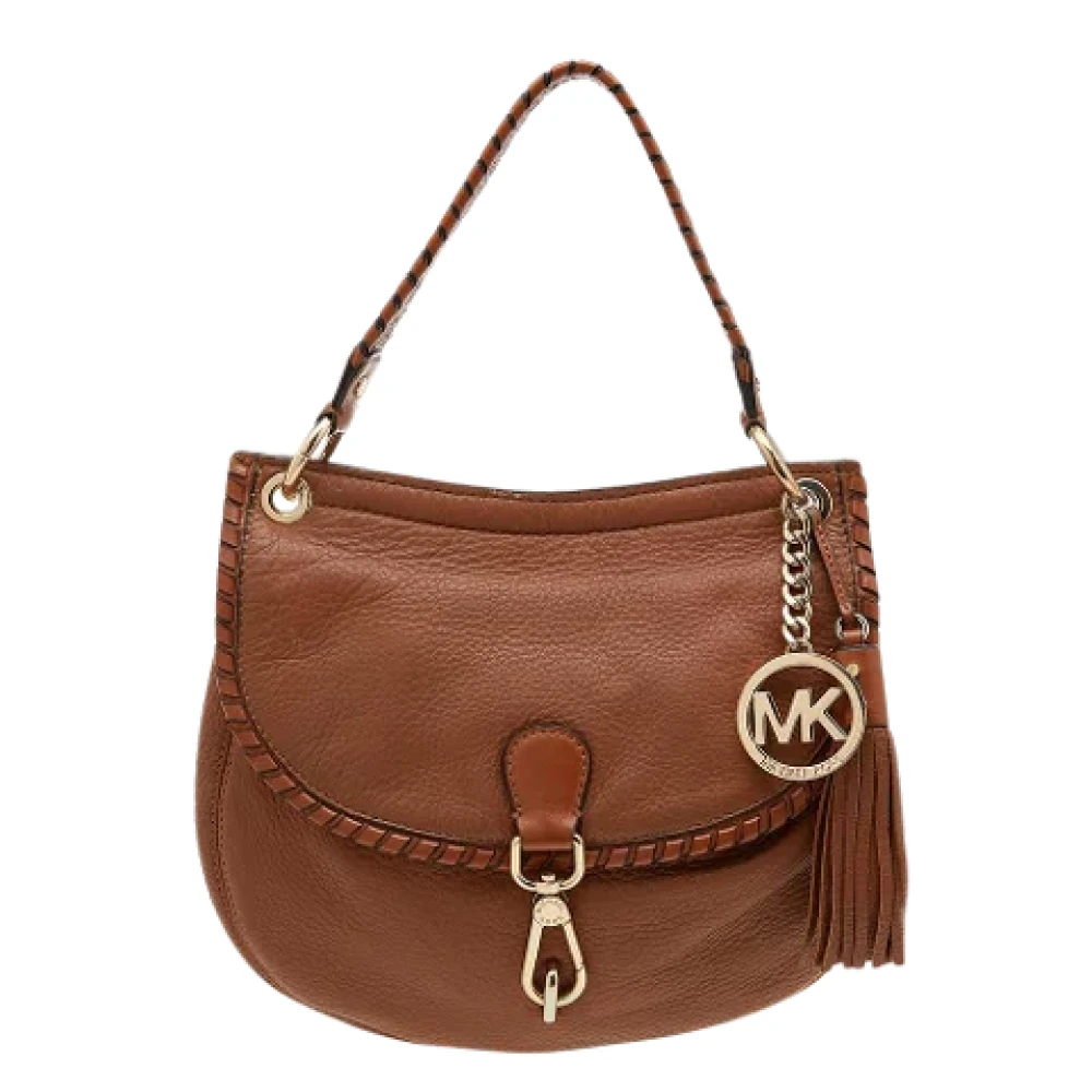 Michael Kors Pre-owned Leather handbags Brown Dames