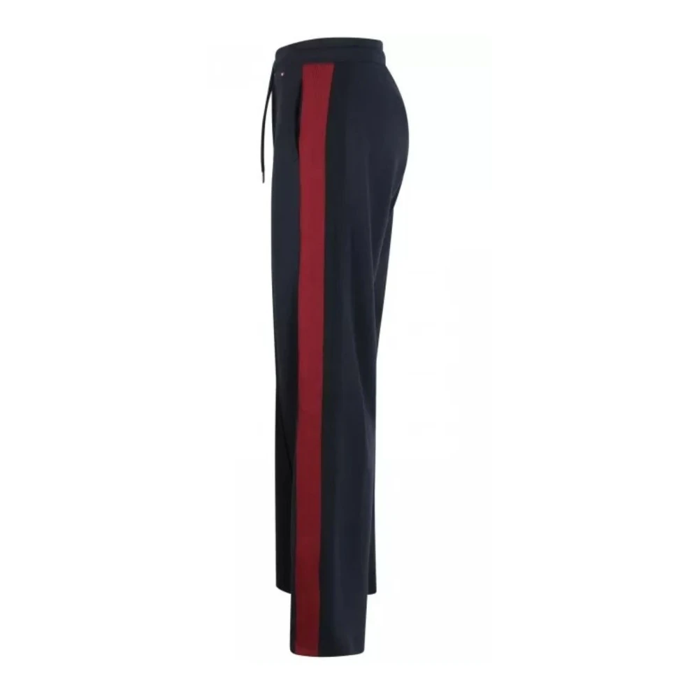 Tommy Hilfiger Global Stripe Broek voor Vrouwen Blue Dames