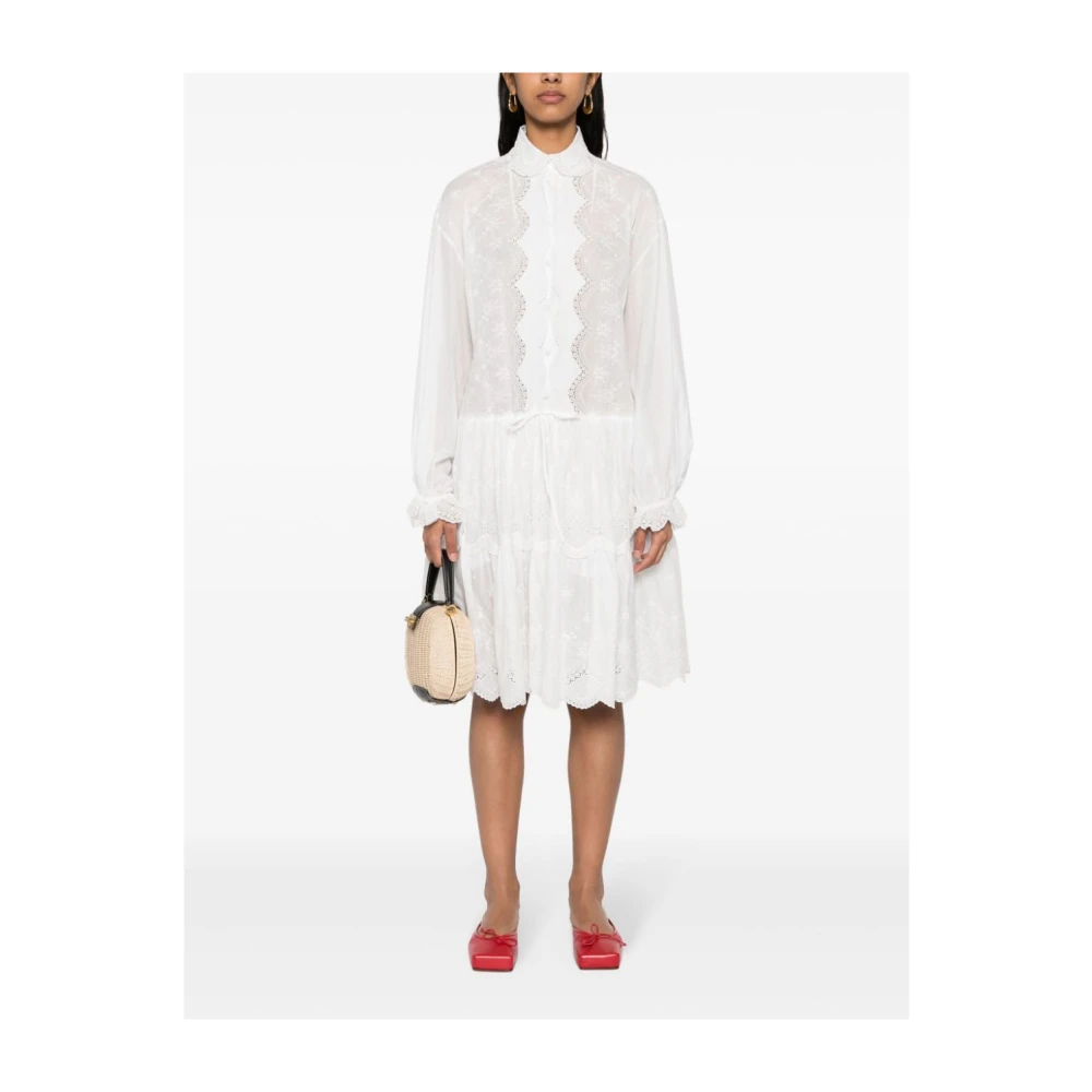 Ermanno Scervino Shirt Dresses White Dames