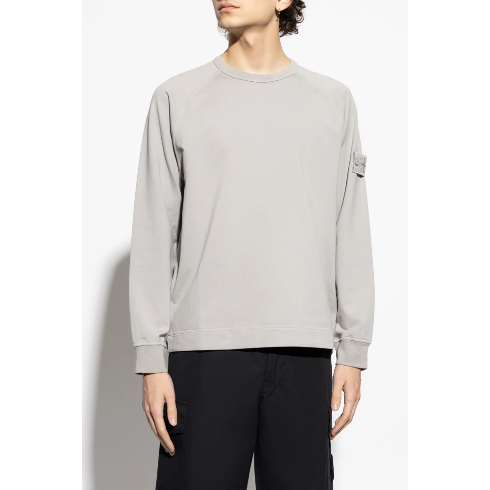 Stone Island Capsule Sweatshirt Ghost Gray Heren