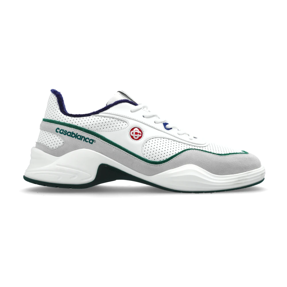 Casablanca Sportschoenen met logo Heren Schoenen Wit