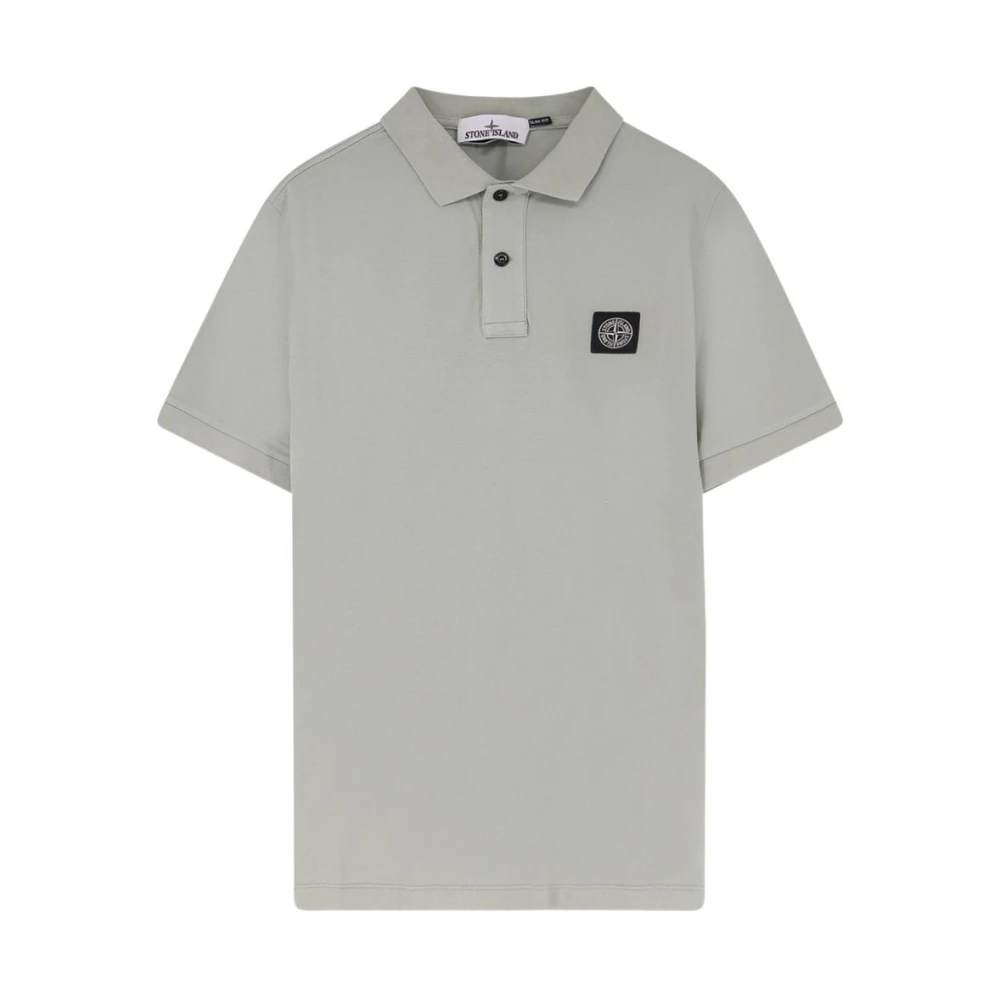 Stone Island Men's Beige Polo Shirts, 2XL, T-Shirts And Polos