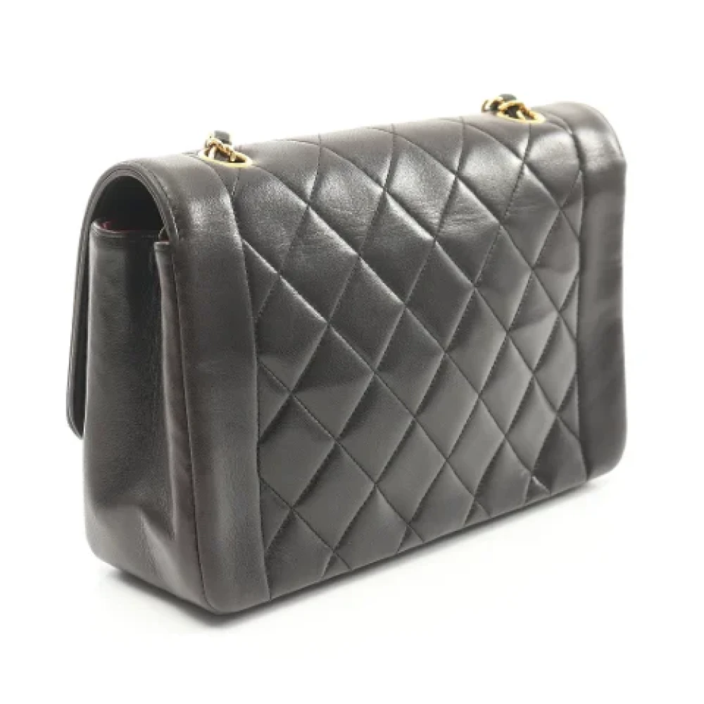 Chanel Vintage Pre-owned Leather chanel-bags Black Dames