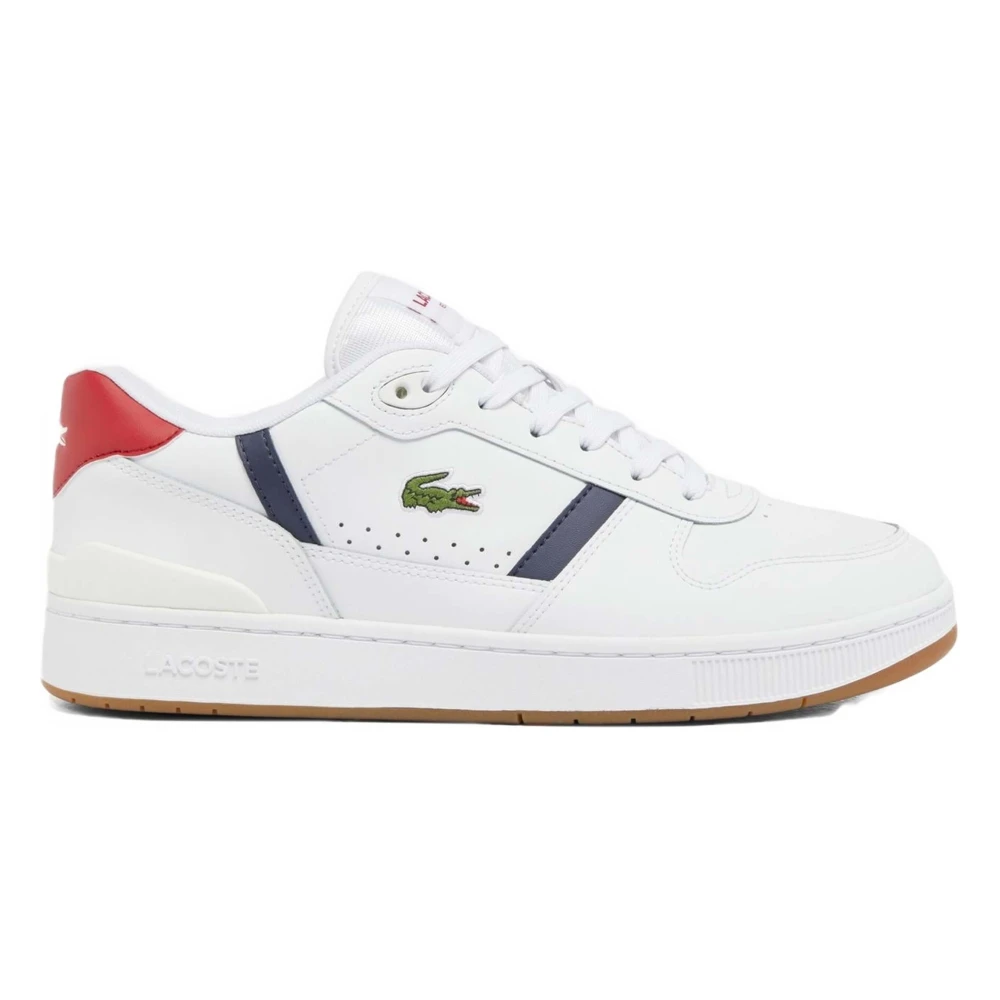 Lacoste Men's White Sneakers, 10 Uk, T-Clip Set Trainers