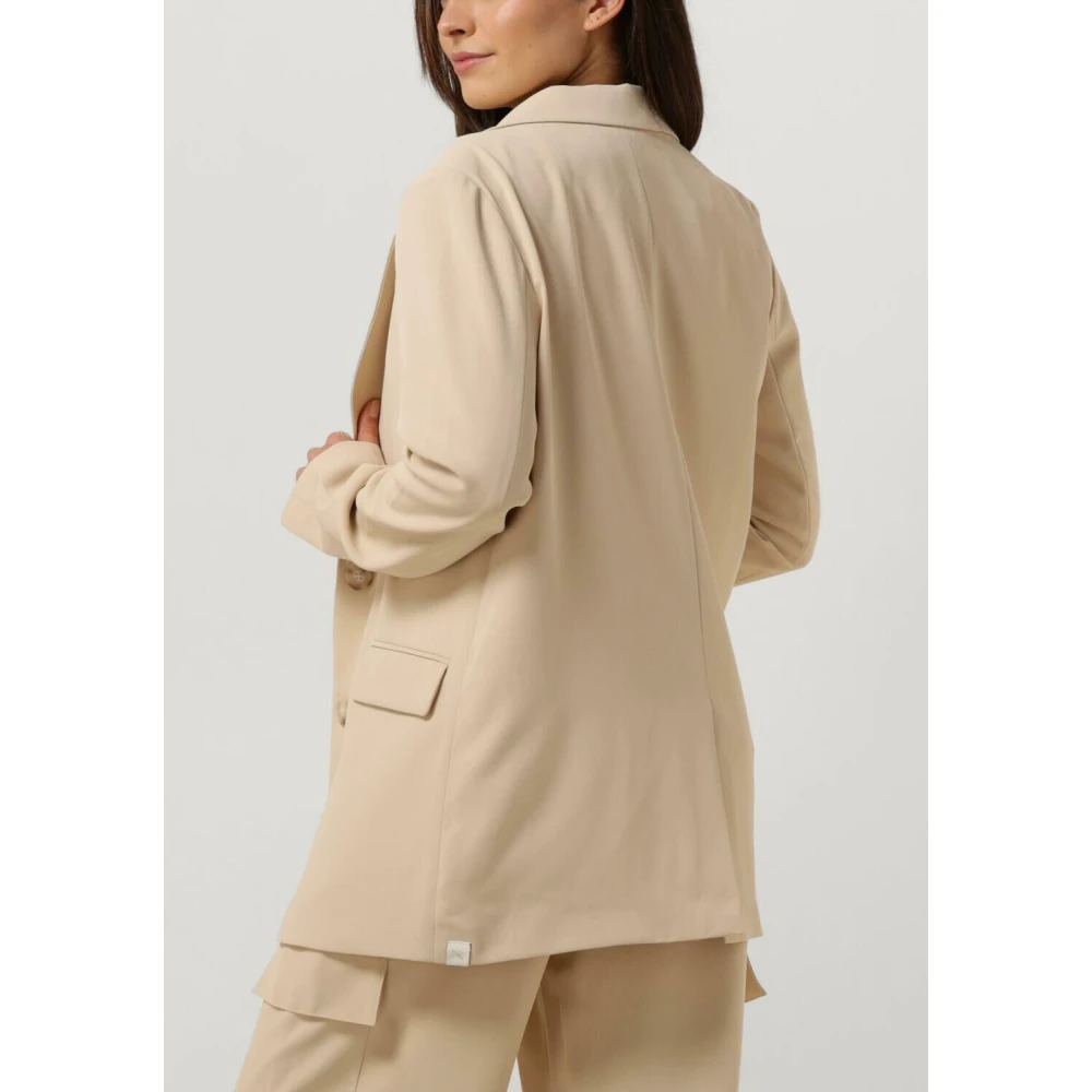 Nukus Elegante Margot Blazer Beige Dames