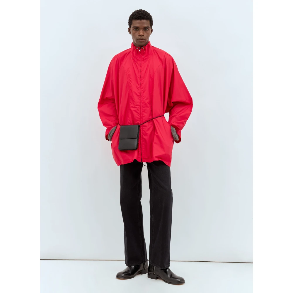 The Row Technische Nylon Canvas Marty Jack Red Heren