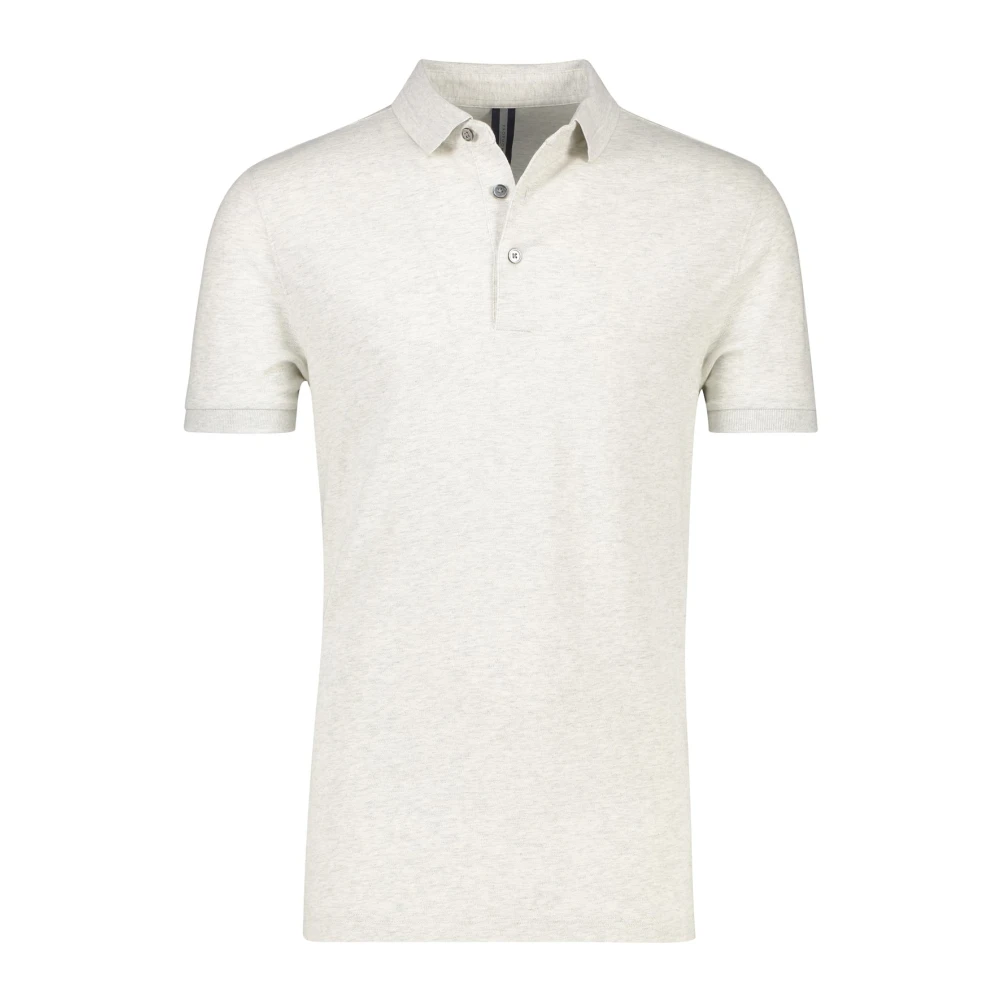 Profuomo Beige Polo Met Korte Mouwen Beige Heren