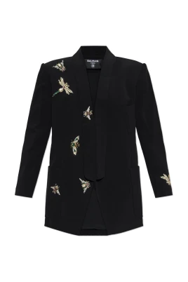 Blazer med skimrande kristaller