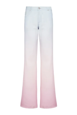 Gradient Denim Loose Jeans