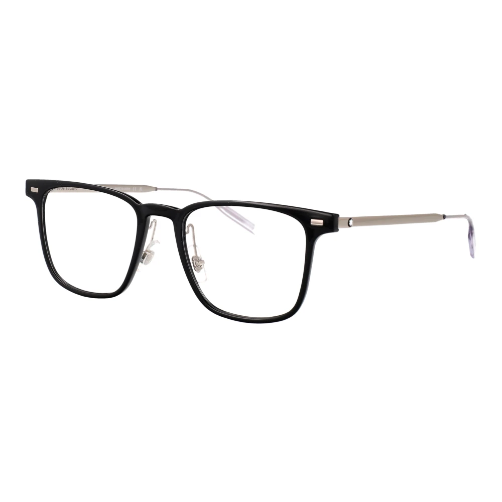 Montblanc Men's Black Glasses, 51 Mm, Stylish Optical Glasses Model Mb0395on