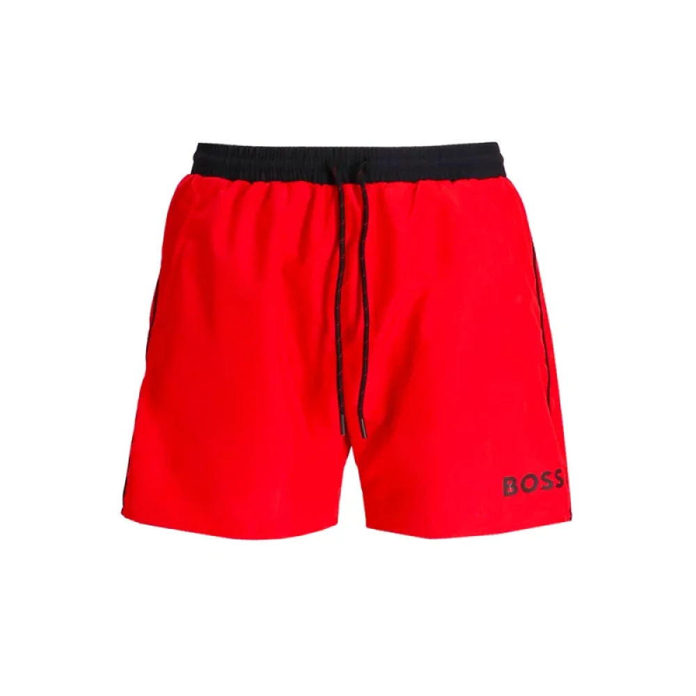Hugo - Swimwear > Beachwear - Red - Hugo - Modalova