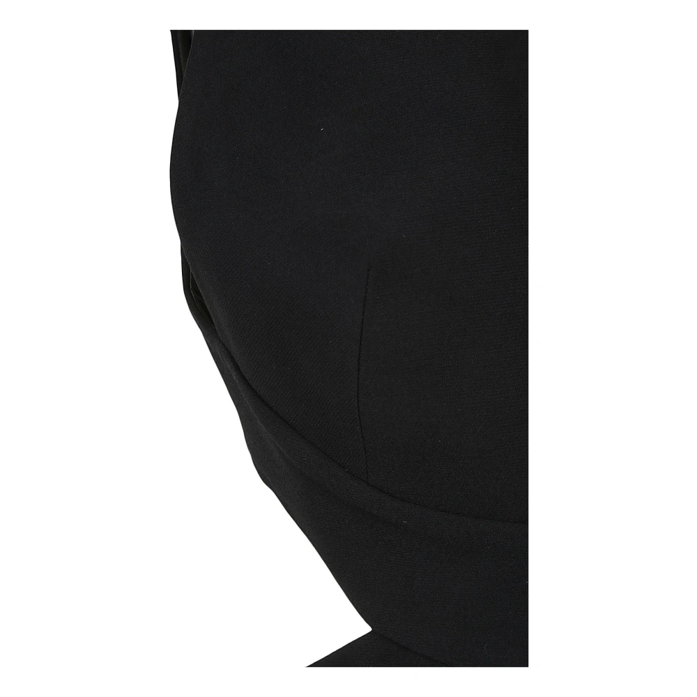 The New Arrivals Ilkyaz Ozel Zwarte Polyester Jurk Collectie Black Dames