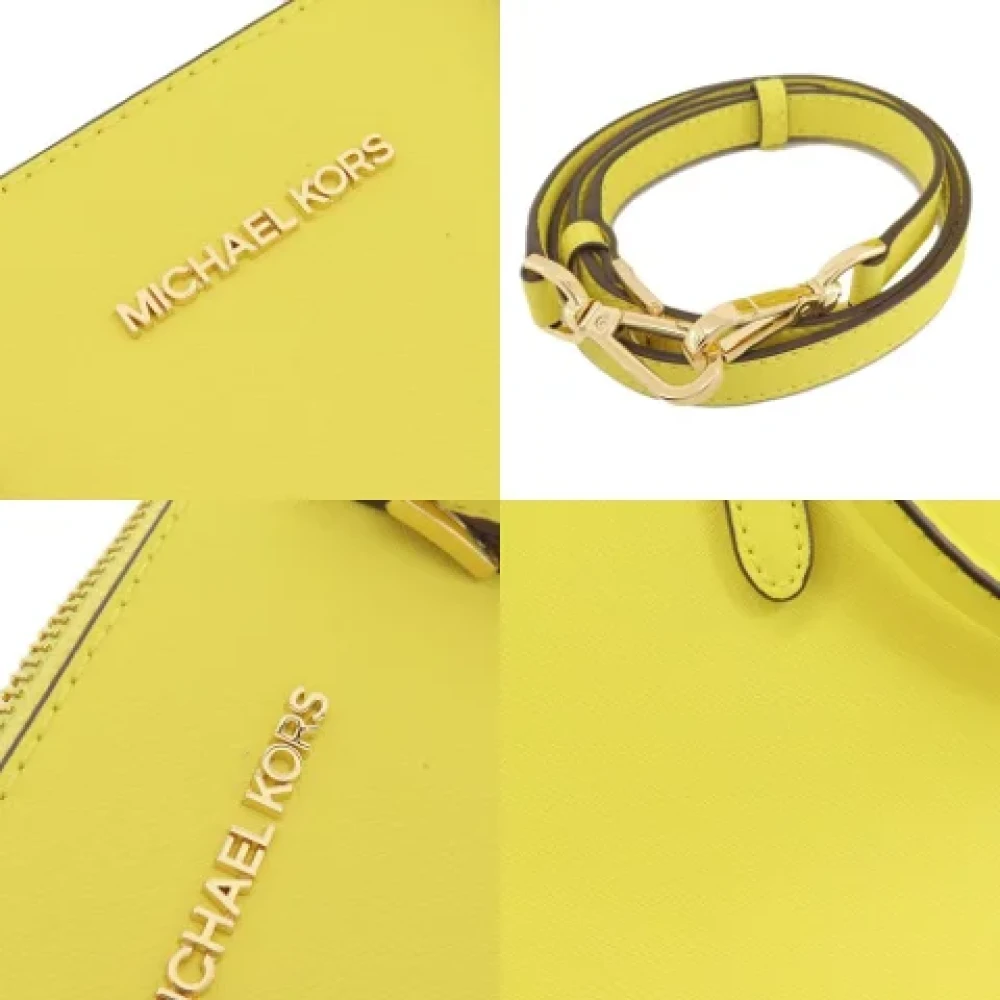 Michael Kors Pre-owned Leather totes Yellow Dames