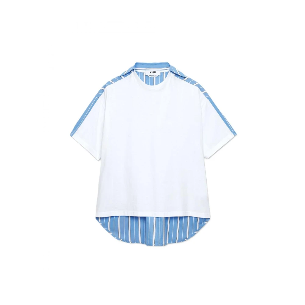Msgm Katoenen T-shirt Multicolor Dames