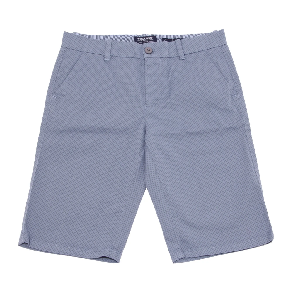 Woolrich Boys Blue Shorts, 10 Y, Wksh00390 Cg02 Bermuda Shorts