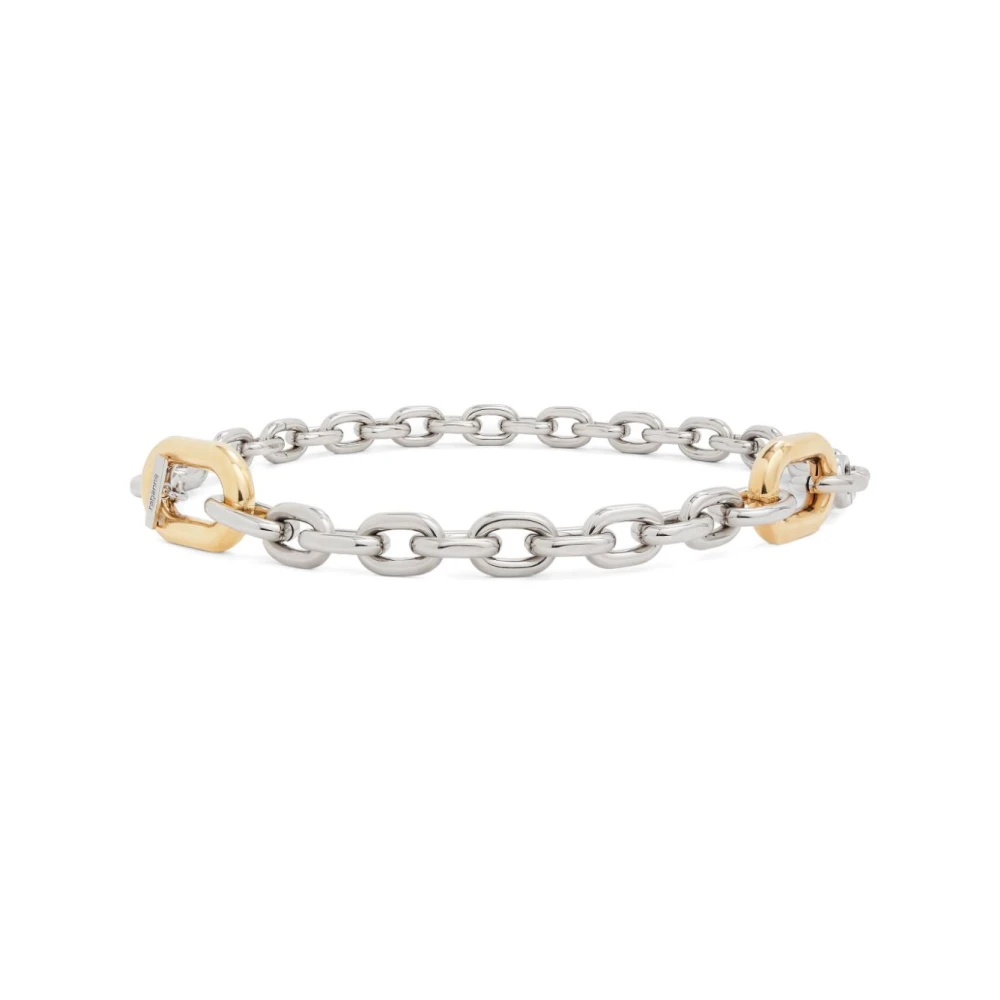 Paco Rabanne Versierde Riem in Zilver en Goud Gray Dames