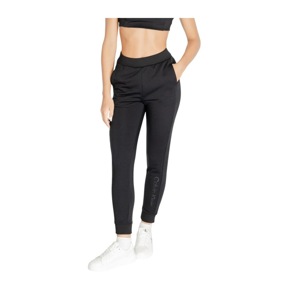 Calvin Klein Polyester Damesbroeken Collectie Black Dames
