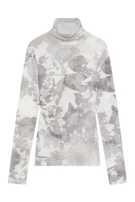 floral-print-tulle-sweater