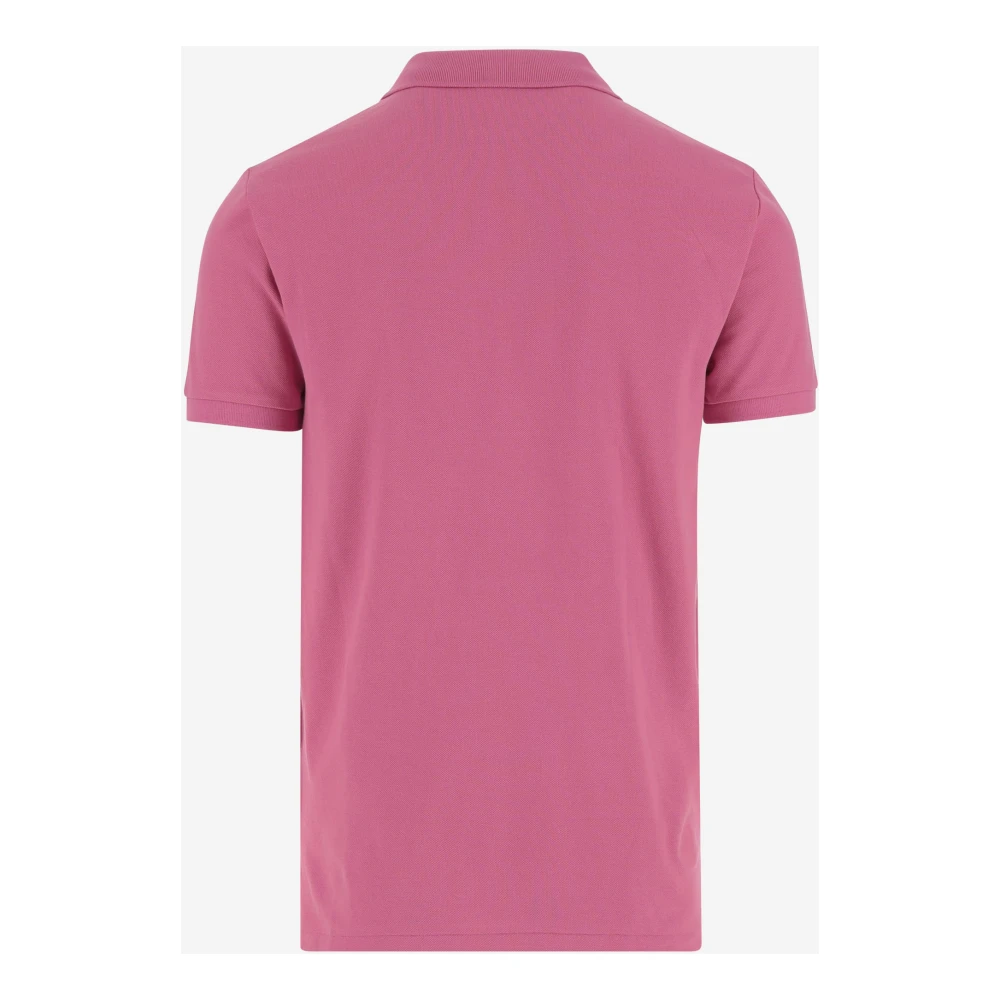 Polo Ralph Lauren Katoenen poloshirt met logo Pink Heren