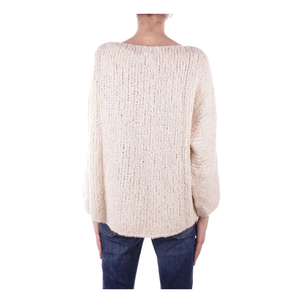 H2O Geborduurde Trui Room Beige Dames
