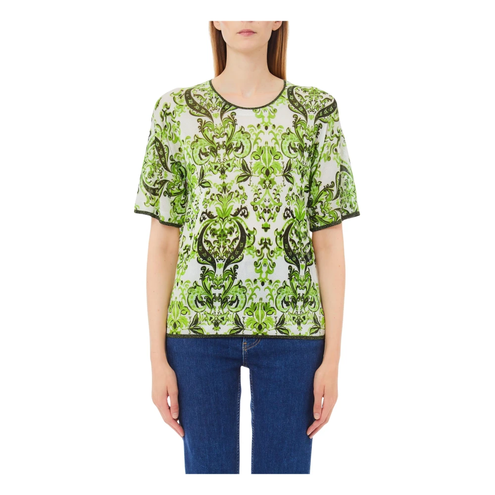 Liu Jo - Tops > T-Shirts - Green - Liu Jo - Modalova